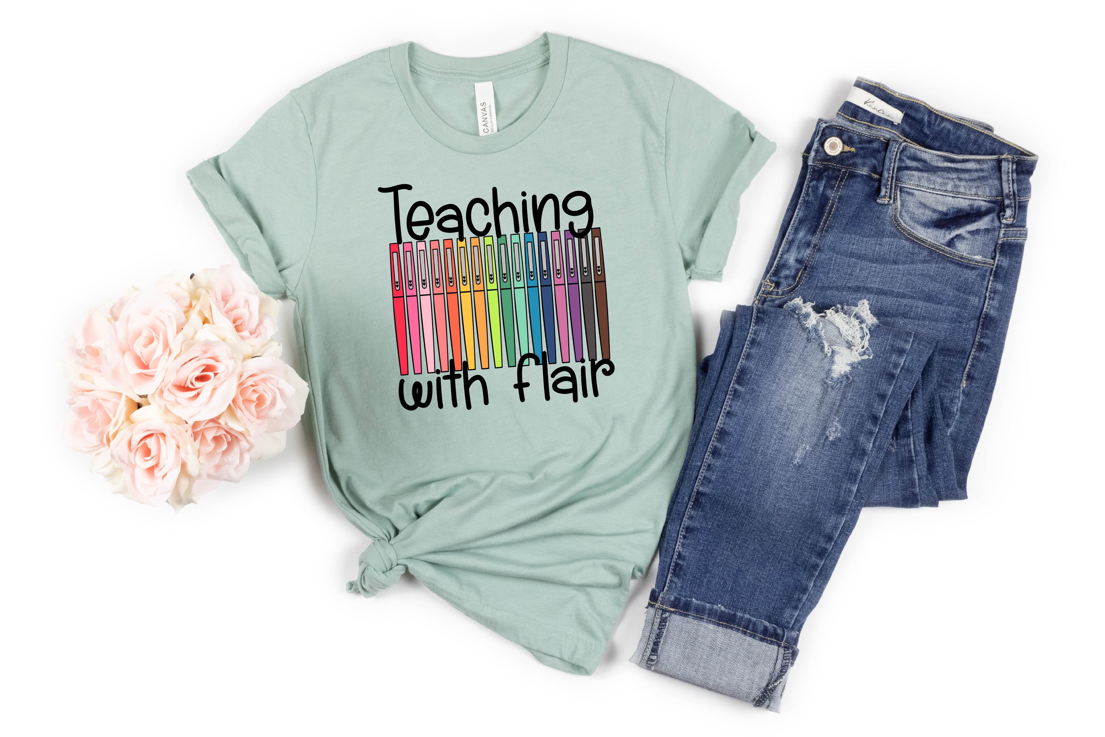 Teaching With Flair Shirt