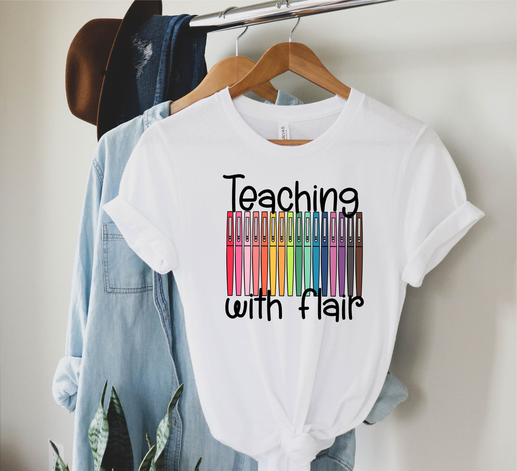 Teaching With Flair Shirt